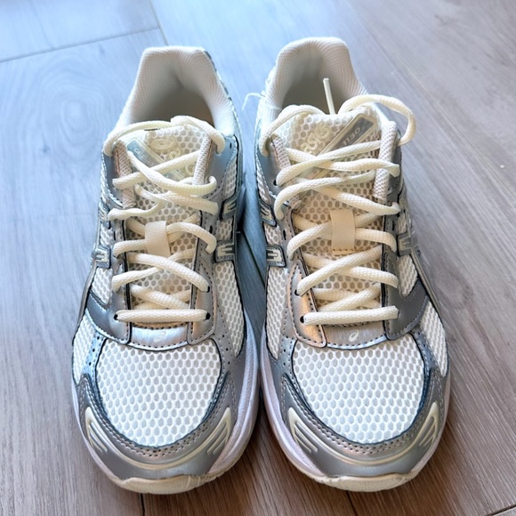 !!! LIKE NEW ASICS Gel-1130 Cream Pure Silver White Sneakers Runner Lifestyl… - Picture 7 of 8